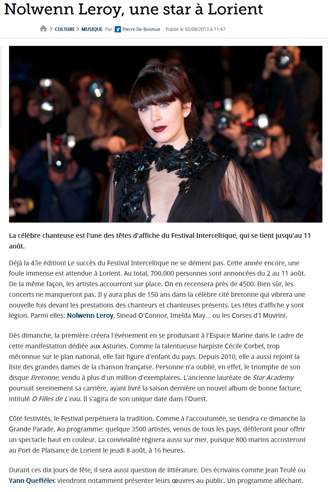 TÉLÉCHARGER NOLWENN LEROY ALBUM BRETONNE BRETONNE LEROY TÉLÉCHARGER NOLWENN ALBUM